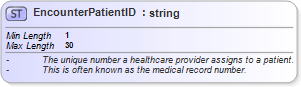 XSD Diagram of EncounterPatientID