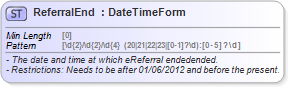 XSD Diagram of ReferralEnd